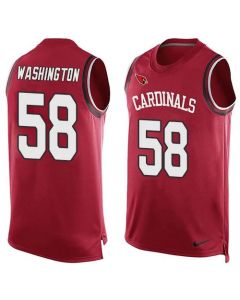 Cardinals #58 Daryl Washington Red Team Color Men's Stitched NFL Limited Tank Top Jersey