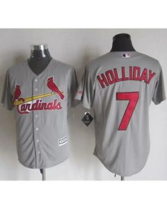 Cardinals #7 Matt Holliday Grey New Cool Base Stitched MLB Jersey