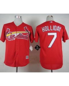 Cardinals #7 Matt Holliday Red Cool Base Stitched MLB Jersey