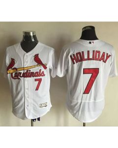 Cardinals #7 Matt Holliday White Flexbase Authentic Collection Stitched MLB Jersey
