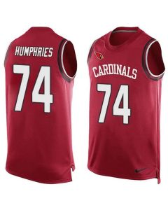 Cardinals #74 D.J. Humphries Red Team Color Men's Stitched NFL Limited Tank Top Jersey