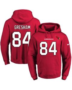 Cardinals #84 Jermaine Gresham Red Name & Number Pullover NFL Hoodie