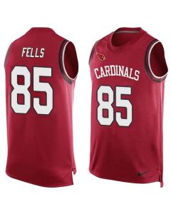 Cardinals #85 Darren Fells Red Team Color Men's Stitched NFL Limited Tank Top Jersey