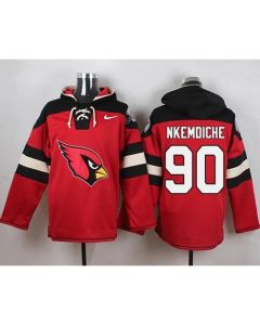 Cardinals #90 Robert Nkemdiche Red Player Pullover NFL Hoodie