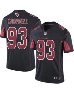 Cardinals #93 Calais Campbell Black Men's Stitched NFL Limited Rush Jersey