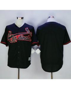 Cardinals Blank Black New Cool Base Fashion Stitched MLB Jersey