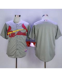 Cardinals Blank Grey Cool Base Stitched MLB Jersey