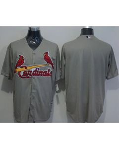 Cardinals Blank Grey New Cool Base Stitched MLB Jersey