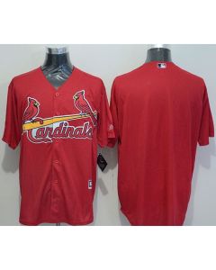 Cardinals Blank Red New Cool Base Stitched MLB Jersey