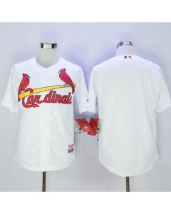 Cardinals Blank White Cool Base Stitched MLB Jersey