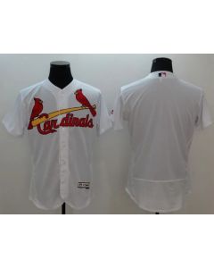 Cardinals Blank White Flexbase Authentic Collection Stitched MLB Jersey