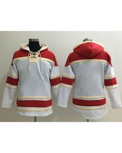 Cardinals Blank White Sawyer Hooded Sweatshirt MLB Hoodie