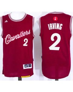 Cavaliers #2 Kyrie Irving Red 2015-2016 Christmas Day Stitched NBA Jersey