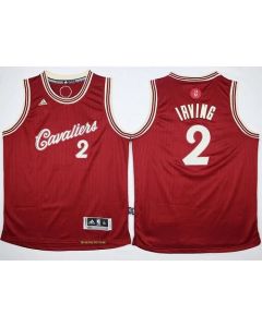 Cavaliers #2 Kyrie Irving Red 2015-2016 Christmas Day Stitched Youth NBA Jersey
