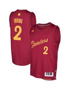 Cavaliers #2 Kyrie Irving Red 2016-2017 Christmas Day Stitched NBA Jersey