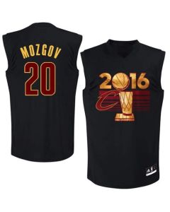 Cavaliers #20 Timofey Mozgov Black 2016 NBA Finals Champions Stitched NBA Jersey