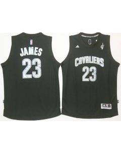 Cavaliers #23 LeBron James Black Diamond Fashion Stitched NBA Jersey