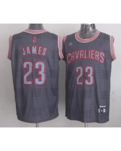 Cavaliers #23 LeBron James Black Rhythm Fashion Stitched NBA Jersey