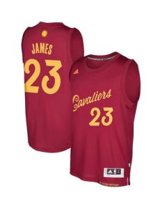 Cavaliers #23 LeBron James Red 2016-2017 Christmas Day Stitched NBA Jersey