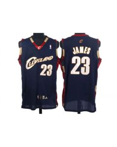 Cavaliers #23 LeBron James Stitched Blue NBA Jersey