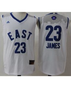 Cavaliers #23 LeBron James White 2016 All Star Stitched NBA Jersey