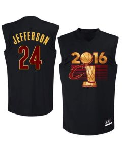 Cavaliers #24 Richard Jefferson Black 2016 NBA Finals Champions Stitched NBA Jersey