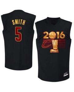 Cavaliers #5 J.R. Smith Black 2016 NBA Finals Champions Stitched NBA Jersey