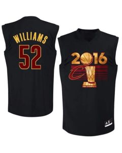 Cavaliers #52 Mo Williams Black 2016 NBA Finals Champions Stitched NBA Jersey