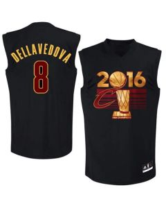 Cavaliers #8 Matthew Dellavedova Black 2016 NBA Finals Champions Stitched NBA Jersey