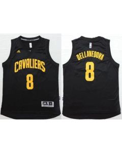 Cavaliers #8 Matthew Dellavedova Black Fashion Stitched NBA Jersey