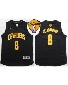 Cavaliers #8 Matthew Dellavedova Black Fashion The Finals Patch Stitched NBA Jersey
