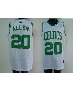 Celtics #20 Ray Allen Stitched White NBA Jersey