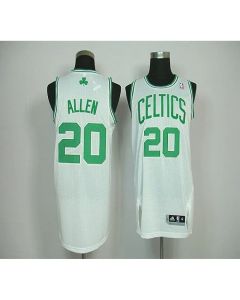 Celtics #20 Ray Allen White Revolution 30 Stitched NBA Jersey