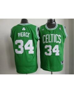 Celtics #34 Paul Pierce Stitched Green NBA Jersey