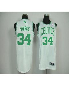 Celtics #34 Paul Pierce White Revolution 30 Stitched NBA Jersey