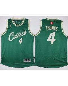 Celtics #4 Isaiah Thomas Green 2015-2016 Christmas Day Stitched NBA Jersey
