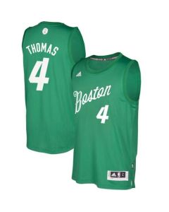 Celtics #4 Isaiah Thomas Green 2016-2017 Christmas Day Stitched NBA Jersey