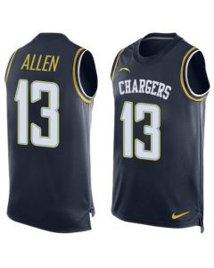 Chargers #13 Keenan Allen Navy Blue Team Color Men's Stitched NFL Limited Tank Top Jersey