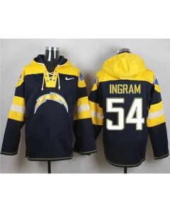 Chargers #54 Melvin Ingram Navy Blue Player Pullover NFL Hoodie
