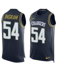 Chargers #54 Melvin Ingram Navy Blue Team Color Men's Stitched NFL Limited Tank Top Jersey