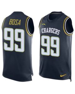 Chargers #99 Joey Bosa Navy Blue Team Color Men's Stitched NFL Limited Tank Top Jersey