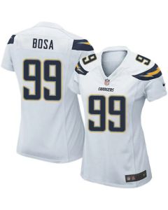 Chargers #99 Joey Bosa White Women's Stitched NFL Elite Jersey