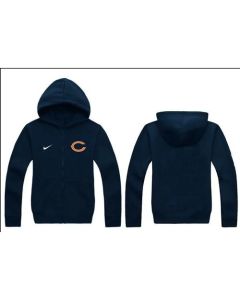 Chicago Bears Authentic Logo Hoodie Navy Blue