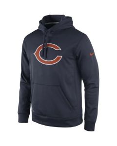 Chicago Bears Practice Performance Pullover Hoodie Navy