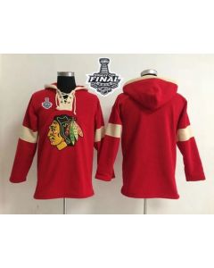 Chicago Blackhawks Blank Red 2015 Stanley Cup Pullover NHL Hoodie