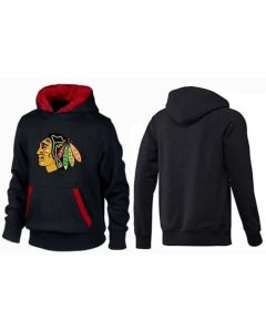 Chicago Blackhawks Pullover Hoodie Black & Red