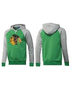Chicago Blackhawks Pullover Hoodie Green & Red