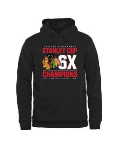 Chicago Blackhawks Rinkside Victor Pullover Hoodie Black