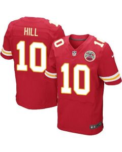 Chiefs #10 Tyreek Hill Red Team Color Men's Stitched NFL Elite Jersey