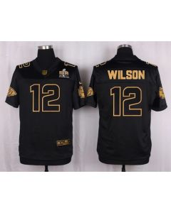Chiefs #12 Albert Wilson Black Men's Stitched NFL Elite Pro Line Gold Collection Jersey